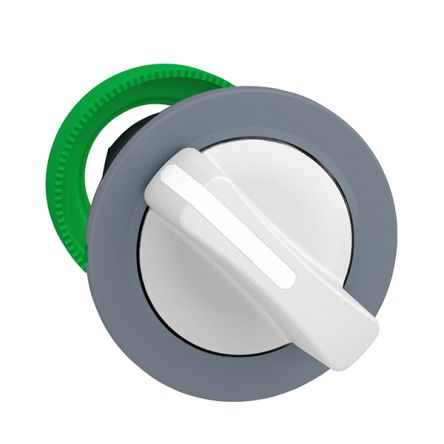 Schneider Electric ZB5 Series 2 Position Selector Switch Head, 30.5mm Cutout