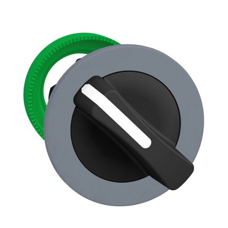 Schneider Electric ZB5 Series 2 Position Selector Switch Head, 30.5mm Cutout