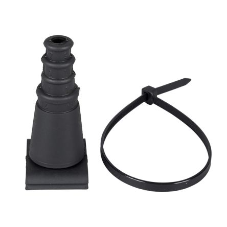 Schneider Electric Synthetic Black Cable Sleeve, 7 → 13mm Diameter, Unica Series