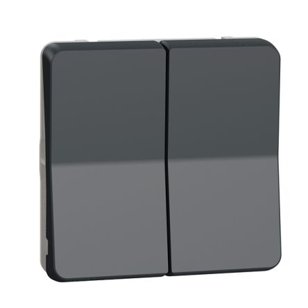 Schneider Electric Grey Push Button Light Switch, MUR