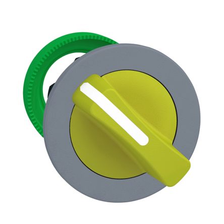 Schneider Electric ZB5 Series 2 Position Selector Switch Head, 30.5mm Cutout