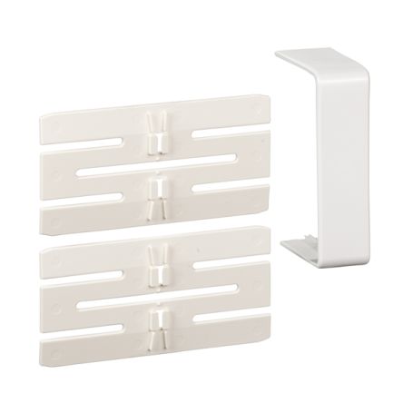Schneider Electric OptiLine 45 White Cable Trunking, W57 mm x D80mm, L100mm, Plastic