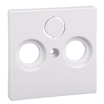 Schneider Electric SAT, TV White Female Socket, Flush Mount