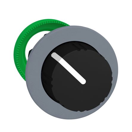 Schneider Electric ZB5 Series 2 Position Selector Switch Head, 30.5mm Cutout