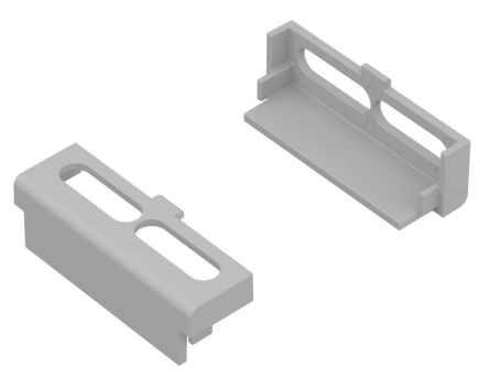 RS PRO Terminal Cover for Use with DIN Rail Enclosure