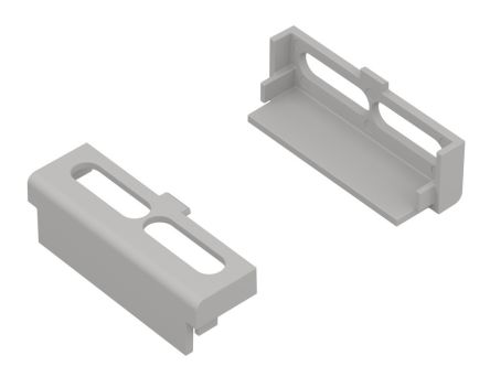 RS PRO Terminal Cover for Use with DIN Rail Enclosure