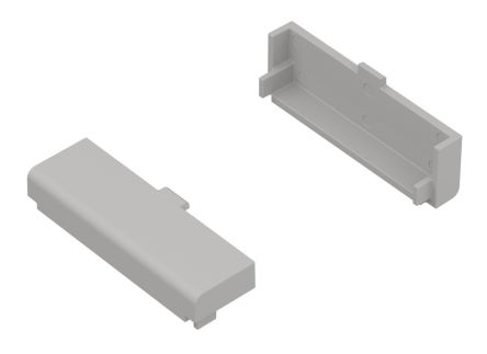 RS PRO Terminal Cover for Use with DIN Rail Enclosure
