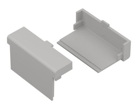 RS PRO Terminal Cover for Use with DIN Rail Enclosure