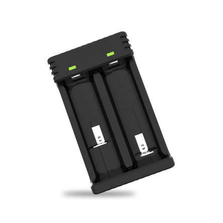 RS PRO Battery Charger For Lithium-Ion, NiCd, NiMH CD A, AA, AAA, C, 3.7 V Li-Ion, 1.2 V Ni-MH, SC 2 Cell 1.48 →