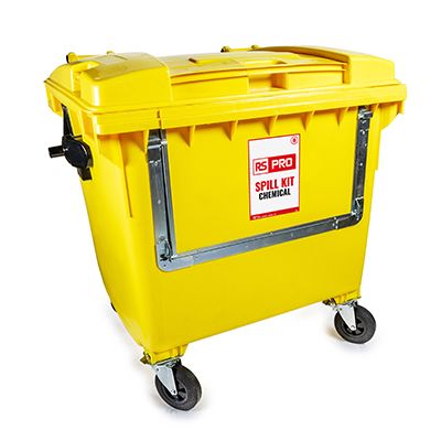 RS PRO 1000 L Acid Resistant, Alkali Resistant, Chemical Resistant Spill Kit
