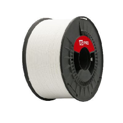 RS PRO 1.75mm White PLA 3D Printer Filament, 1kg