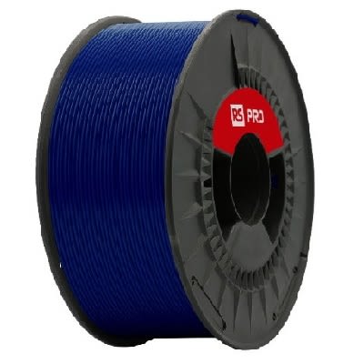 RS PRO 2.85mm Dark Blue PLA 3D Printer Filament, 1kg