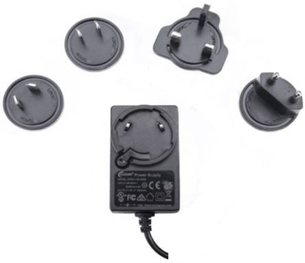 RS PRO 22.5W Plug-In AC/DC Adapter 9V dc Output, 0 → 2.5A Output