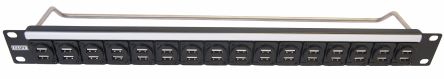 RS PRO USB 16 Port Port Rack Patch Panel Patch Panel, 1U Rack Height