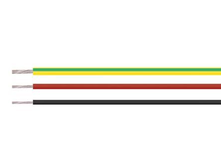 Helukabel SiF Series Red 2.5 Hook Up Wire, 14, Silicone Insulation, 23702