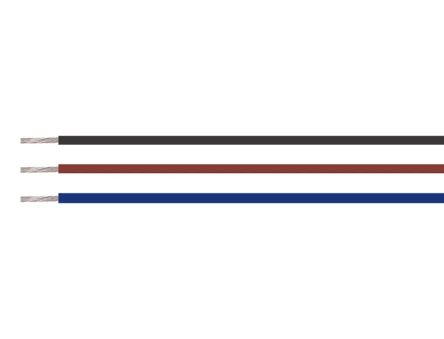 Helukabel SiFF Series Red 1 Hook Up Wire, 18, Silicone Insulation, 45402