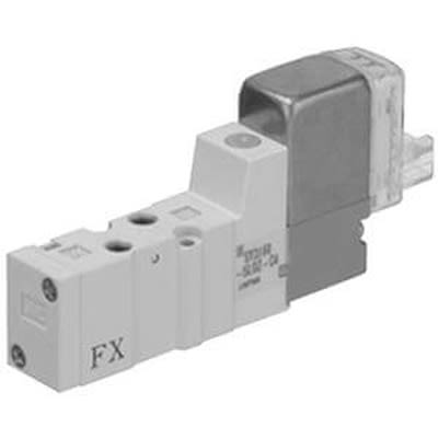 SMC 4/5 Port Solenoid Valve Solenoid Valve - Solenoid Metric M3 SYJ7000 Series 24V dc