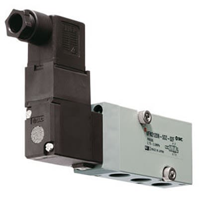 SMC 3 Port Solenoid Valve Solenoid Valve - Solenoid G 1/4 VFN Series 24V dc