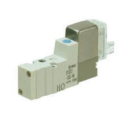 SMC 3 Port Solenoid Valve Solenoid Valve - Solenoid M5 SYJ300 Series 24V dc