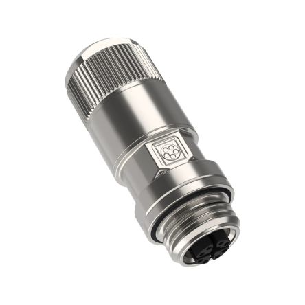 Lapp Industrial Circular Connectors, 8 Contacts, Cable Mount, M12 Connector, Socket, Female, IP67, EPIC DATA Series