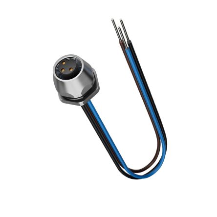 Lapp Straight Female 4 way M12 to Unterminated Circular Connector