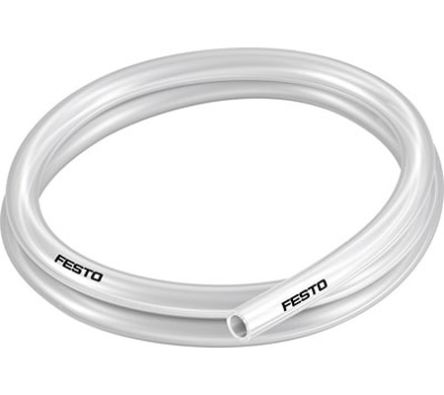 Festo PUN TPE, Hose Pipe, 11mm ID, 16mm OD, Green