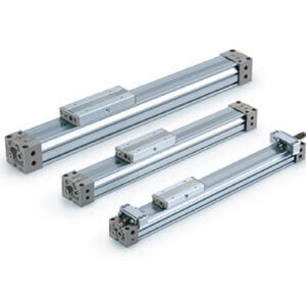 SMC Double Acting Rodless Pneumatic Cylinder 1050mm Stroke, 32mm Bore