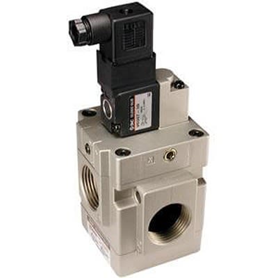 SMC Vacuum Pneumatic Solenoid Valve - Solenoid Rc 1/2 VG342 Series 24V dc