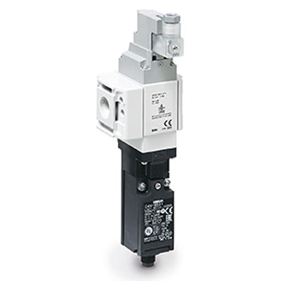 SMC Air Operated Pneumatic Solenoid Valve - Solenoid/Air VP500 Series 24V dc