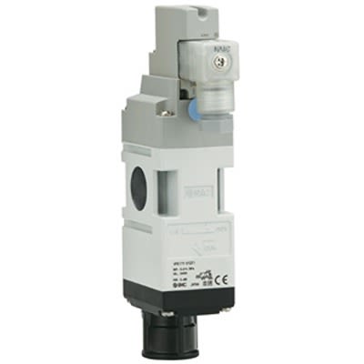 SMC Air Operated Pneumatic Solenoid Valve - Solenoid/Air VP517 Series 24V dc