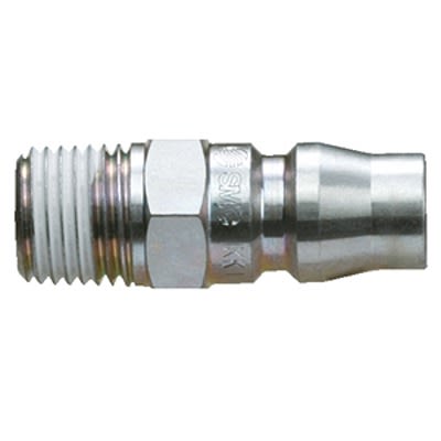 SMC Stainless Steel Male Coupler Nipple, 3/8 in Female 10mm One Touch Fitting