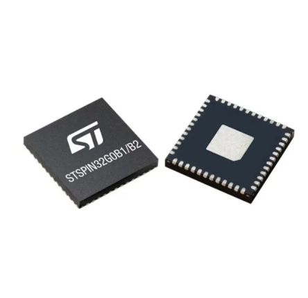 STMicroelectronics STSPIN32G0B2, Brushless DC Motor Brushless DC Motor Controller 48-Pin, SPIN32G0B2