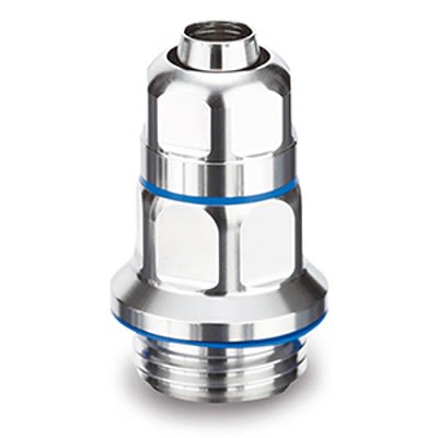 SMC KFG2 Series Male Connector, 4 mm to M5 x 0.8 Male, Threaded-to-Tube Connection Style, KFG2H0425-M5-E