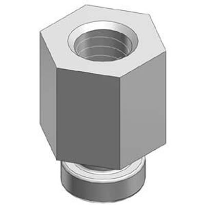 SMC 2mm Flat Suction Cup ZP2A-M04