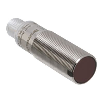 Pepperl + Fuchs Diffuse Photoelectric Sensor, Cylindrical Sensor, 200 mm Detection Range Plug and Connect