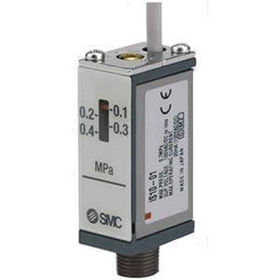SMC Contact (Reed Switch) Pressure Switch, R 1/8 0.1MPa to 4 bar
