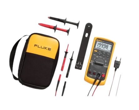 Fluke 87/E2 Multimeter Kit With RS Calibration