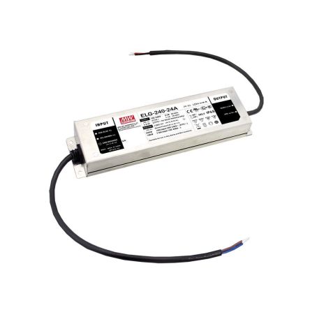 MEAN WELL LED Driver, 120V Output, 240W Output, 2.1A Output, Constant Current