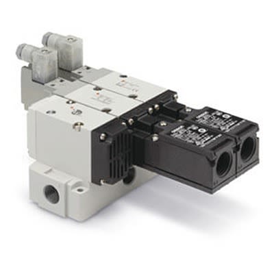 SMC 3 Port Solenoid Valve Pneumatic Solenoid Valve - Solenoid G 1/2 VP Series