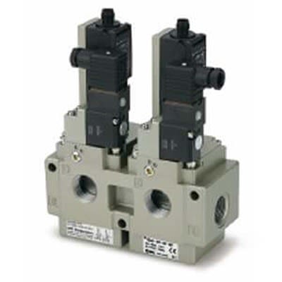 SMC 3 Port Solenoid Valve Pneumatic Solenoid Valve - Solenoid G 3/4 VG Series 24V