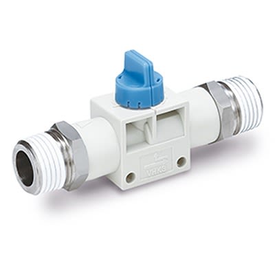 SMC Manual 3 Position Pneumatic Control Valve VHK Series, R 1/4, 1/4in, VHK3A-02S-02S
