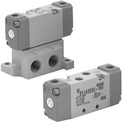 SMC 3 Port Air Operated Valve Solenoid Valve - Air Metric M3 SYJA300 Series