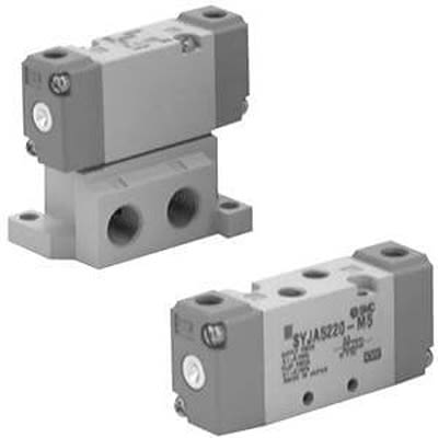 SMC Air Pilot Solenoid Valve - Air SYJA Series