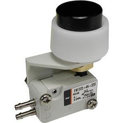 SMC Push Button Micro Mechanical Valve Mechanical Valve VM1000 Series, 2.5mm, VM1010-4NU-32B