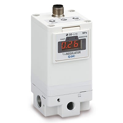 SMC G 1/4 Pneumatic Regulator - 0.005MPa to 0.9MPa, G 1/4, 1MPa max. input, ITV2050-31F2BN3-X224