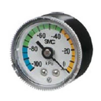 SMC R 1/8 Analogue Pressure Gauge 100kPa Panel