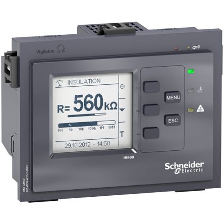 Schneider Electric Current Monitoring Relay, Flush Mount