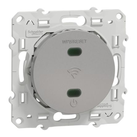 Schneider Electric S530 Grey, White Plug Socket