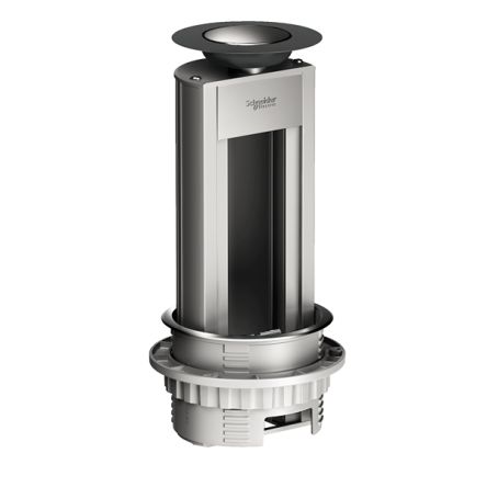 Schneider Electric Optiline 45 Series Aluminium, Anodized Box for Use with OptiLine 45, 252 x 112mm