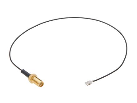 Molex 73230 Series Female SMA to Male IPEX MHF, 305mm, RF Coaxial, Terminated50 Ω